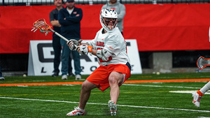 Joey Spallina bounced back with seven points in SU's win over Utah. The sophomore attack surpassed 100 career points in his Syracuse career. 