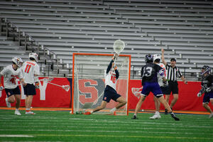 No. 7 Syracuse scored the first seven goals of the contest, boosting it to a 19-13 win over High Point. 