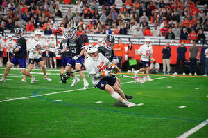Owen Hiltz scored three consecutive goals which sparked Syracuse’s second-half run in its win over High Point.